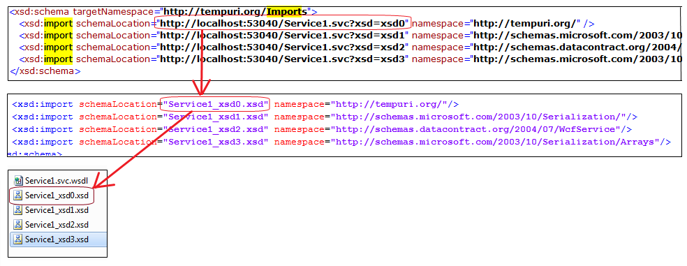 Discovering Local WSDL Files